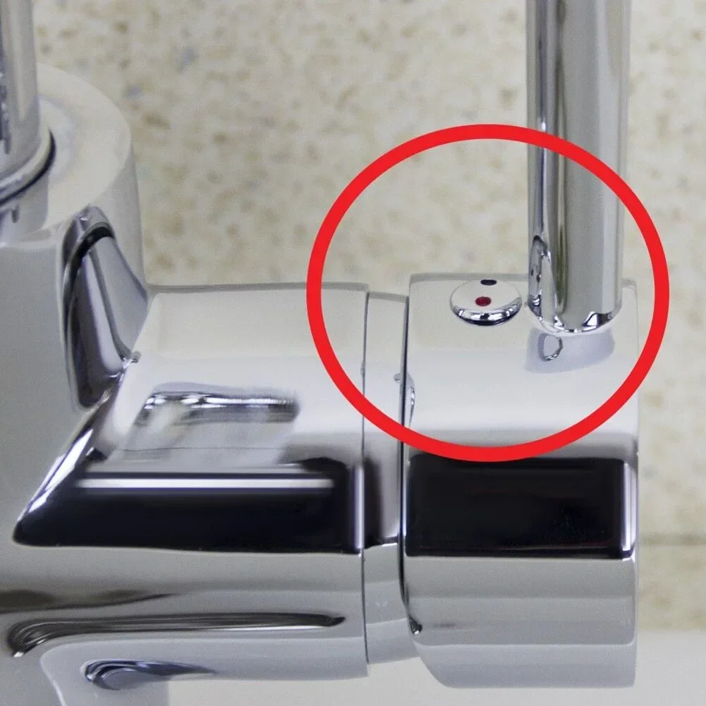 10 pz Maniglia del Rubinetto Segno di Acqua Calda E Fredda Rosso Blu Etichetta Decorazione Copertura Cucina Bagno Miscelatore Rubinetto Indicare per Maniglie del Rubinetto