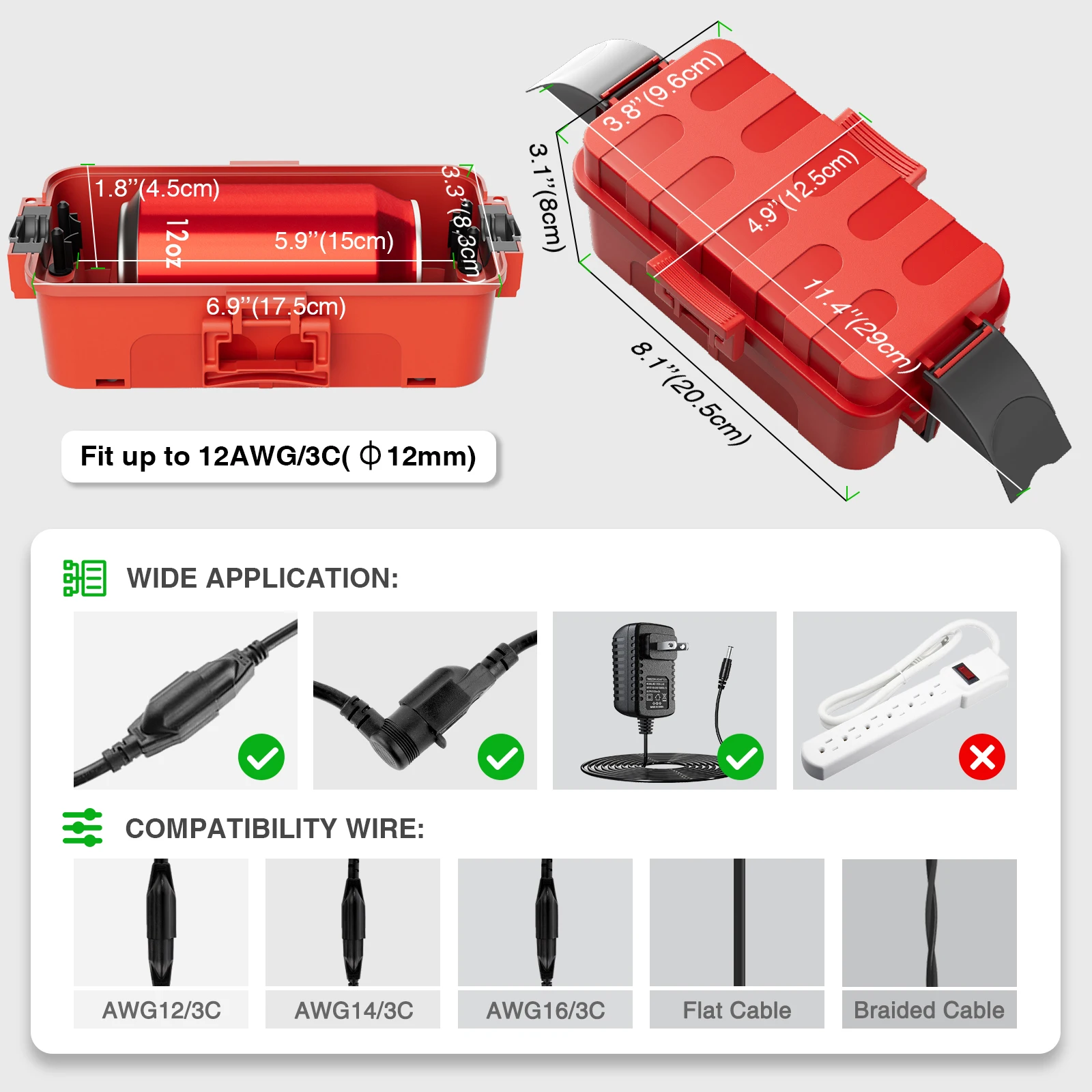 Влагозащищенный уличный удлини – обзор и цена Outdoor Power Outlet Extension