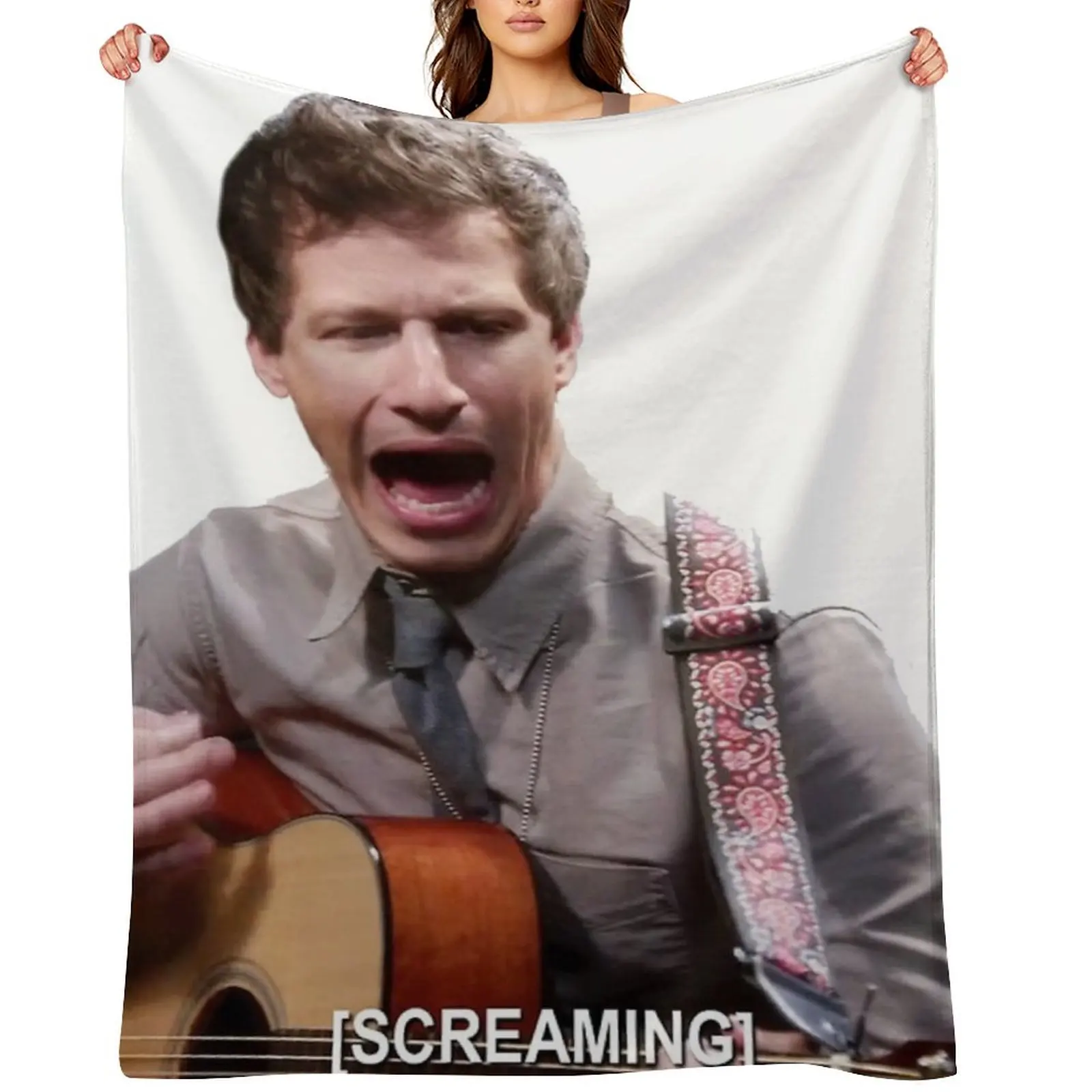 

Jake Screaming B99 Throw Blanket Hair Thermal Decoratives Bed covers Blankets