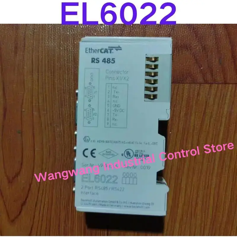 

Second-hand test OK , PLC Module EL6022