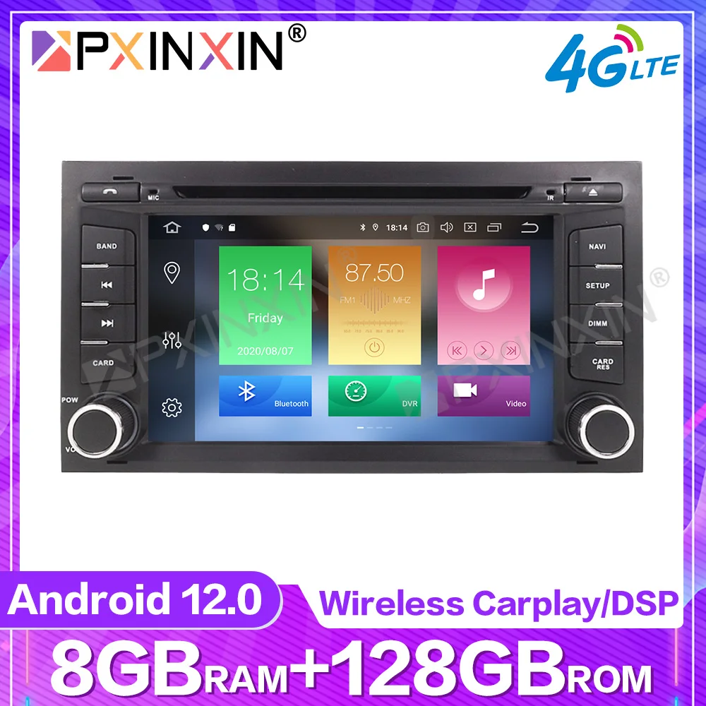 128G DSP Android 13 Car DVD Radio Multimedia GPS Navigation Player For Seat Leon MK3 5F 2012 2013 2014 2015 2016 2017 2018 RDS