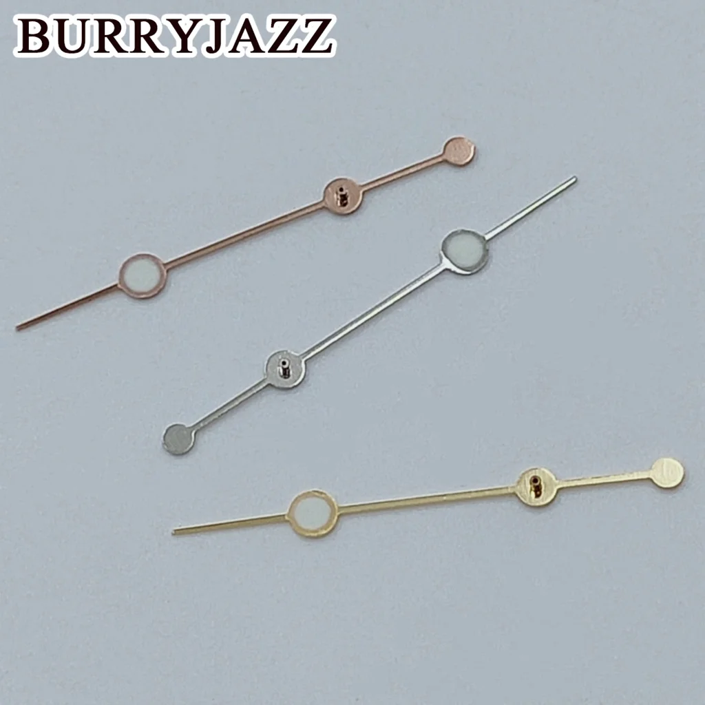 BURRYJAZZ NH35 NH36 NH38 7S26 7S36 4R35 4R36 Watch Hands Silver Rose Gold Black Green Blue Red Gray Purple Hands Green Luminous