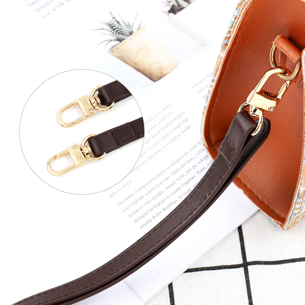 Leather Bag Strap Women Shoulder Crossbody Bag Belt DIY Adjustable Replacement Strap for Handbags Bag Part Accessories