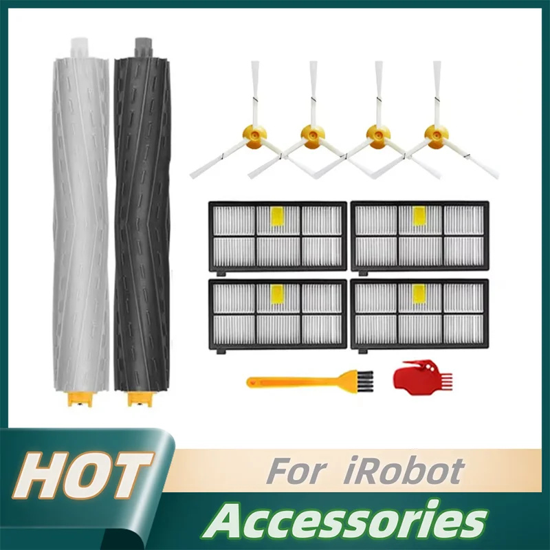 

For IRobot Roomba 800 980 990 900 886 896 865 870 866 Series HEPA Filter Side Roller Brush Vacuums cleaner Replacement Parts