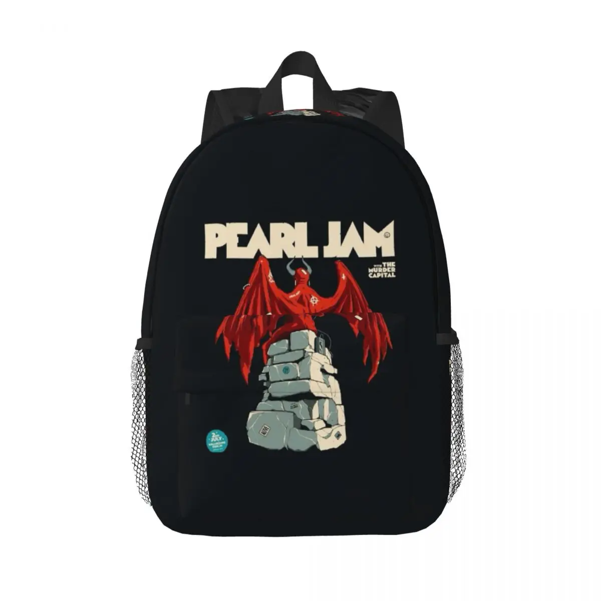 

Рюкзак Pearls Jam Band, Лидер продаж, рюкзак большой емкости, сумка для книг для мальчиков и девочек, сумки на плечо для мужчин, женщин, детей, школьная сумка