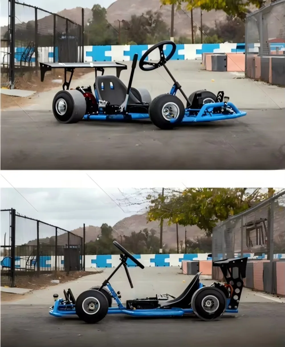Electric Karting Car Fast Electric Go Kart 72V 3000W Racing for Adults Kids Outdoor Play Amusement Gift