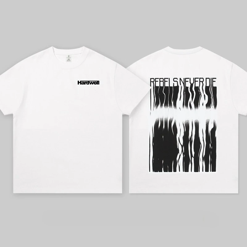 Hardwell - Pure Cotton Short-Sleeved T-Shirt for Men - Top of The List DJ Accessories - Electronic Music Men's Women's Shirt