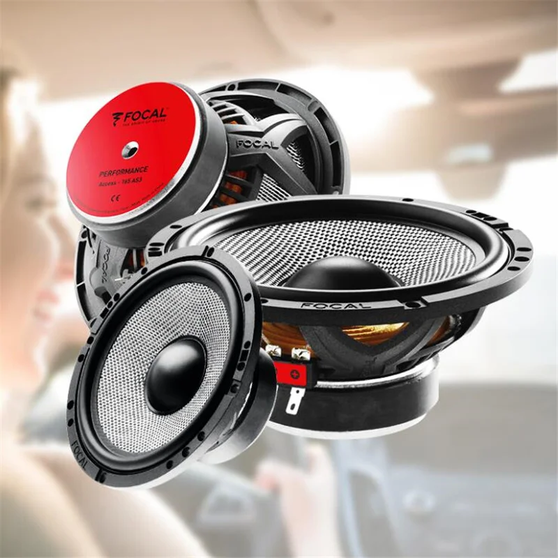 Free Shipping 1 Set  FOCAL ACCESS 165AS3 Component Car Speakers 3-Way 16.5cm 6.5" 160W Genuine Focal Made In French In Stock