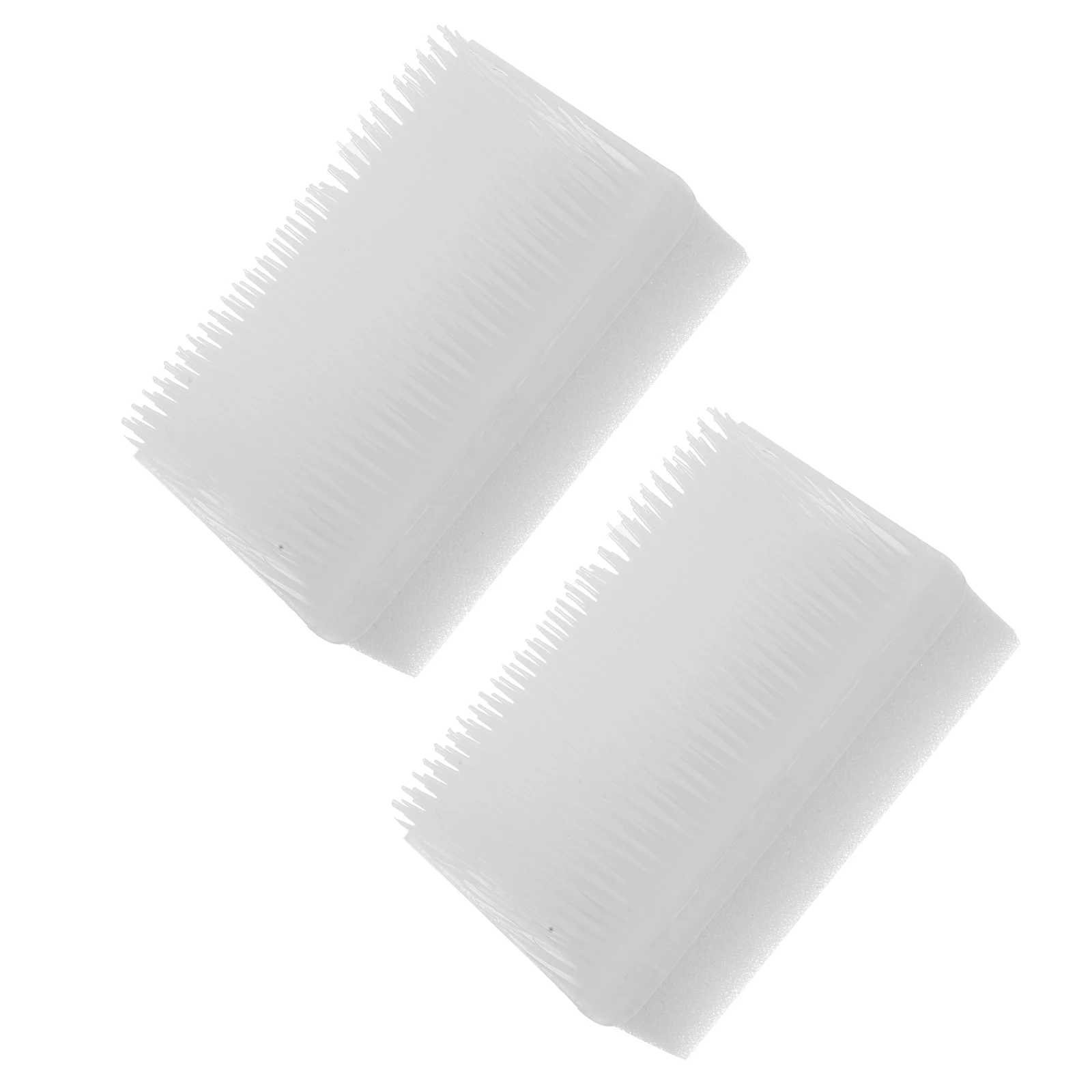 

2pcs Brush Calming Effect Bristles Stimulation Plastic Circle Bath Brush Shower Tool Defensiveness Aid