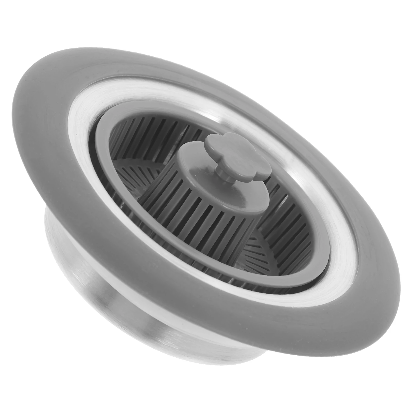 

Stainless Steel Kitchen Drain Strainer Stopper Leak Proof Pop-Up Core Drainage Filter Hair Catcher For All Sink Types Sink