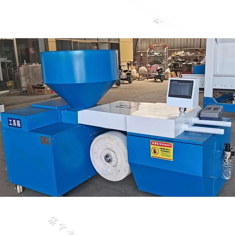 Degradable non-woven substrate block forming machine Light base nursery block filling machine Non-woven nutritional bowl