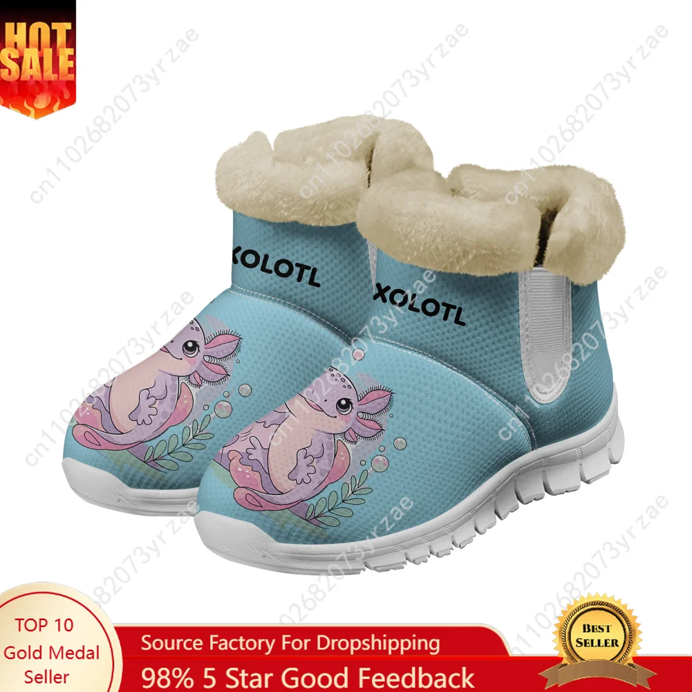 

Axolotl Warm Boot Mens Womens Teentager Shoe Outdoor High Quality Personalized Fashion Lightweight Sneaker Custom Made Shoes