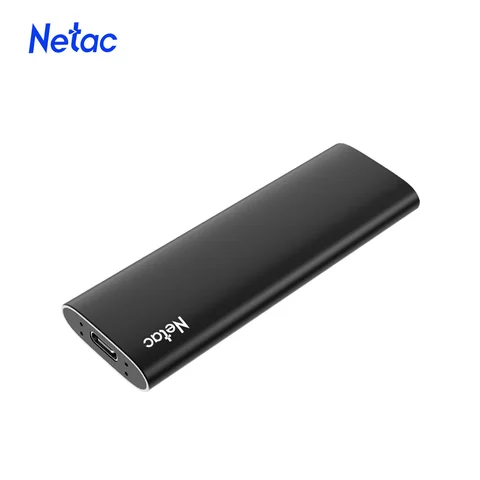 Netac External Solid State SSD 250G 500G 1T 2T USB 3.2 Gen2 Type- C Metal Portable SSD High Speed up to 500MB/s for PC Laptop