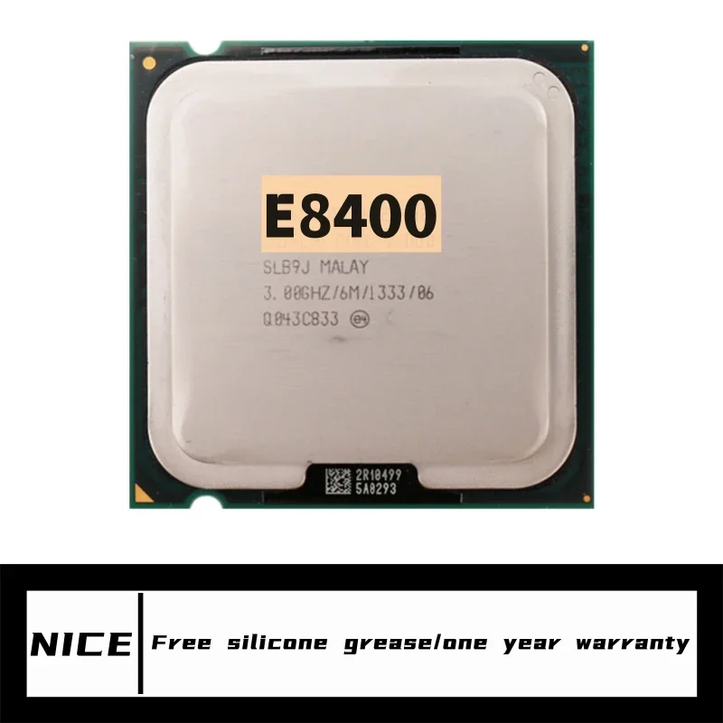 Core 2 Duo E8400 3.0 GHz Dual-core CPU Processor 6M 65W LGA 775