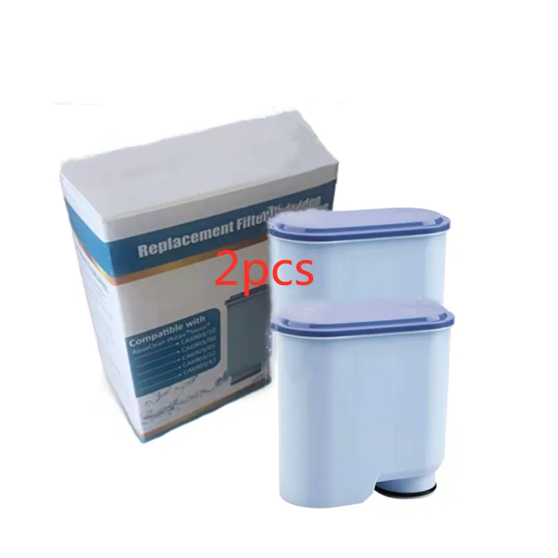 Top Sale 2Pcs CMF009 Coffee Machine Water Filter Replacement for Saeco AquaClean CA6903 / 10/00 / 01/22 / 47