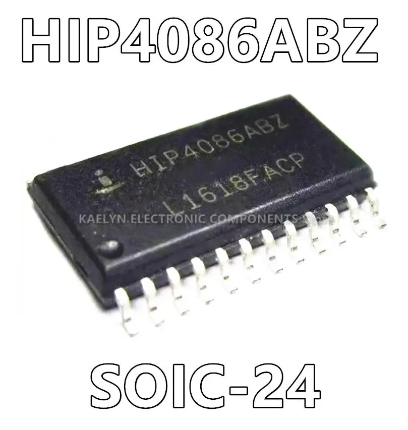 10Pcs/lot HIP4086ABZ HIP4086 Half Bridge Driver DC Motors, General Purpose N-Channel MOSFET 24-SOIC