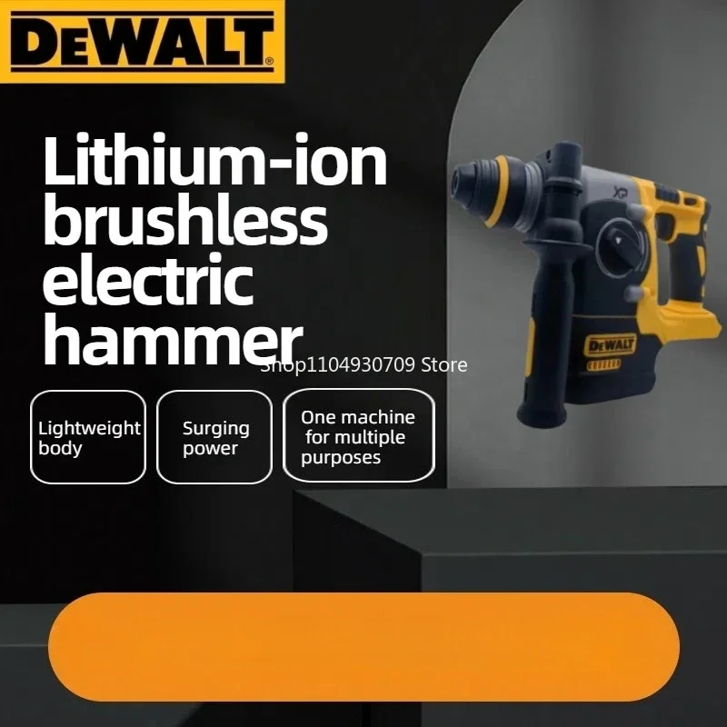 

Ударная дрель-перфоратор DEWALT 18V/20V MAX SDS Brushless 1in PLUS L-образная для столярных работ, без АКБ и ЗУ