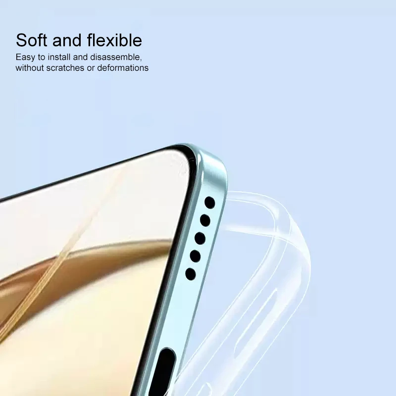 Ultra Thin Silicone Soft Phone Case For Huawei Honor 200 90 70 50 Pro Lite Clear Back Cover Transparent Shell Honor200 Lite 90