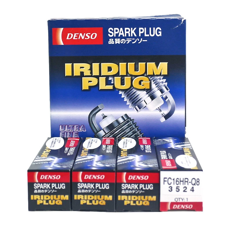 

4Pcs FC16HR-Q8 Denso Spark Plug FC16HRQ8 3524 for Toyota Camry Corolla Etios Prius RAV4 Yaris Lexus ES NX RX UX ES200 ES300
