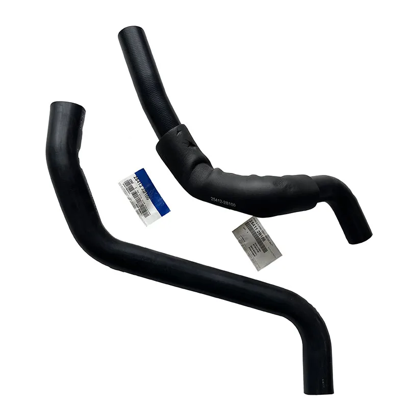 New Genuine Upper Radiator Coolant Hose 25411-2B100,25412-2B100 For Hyundai Santa Fe 2.7