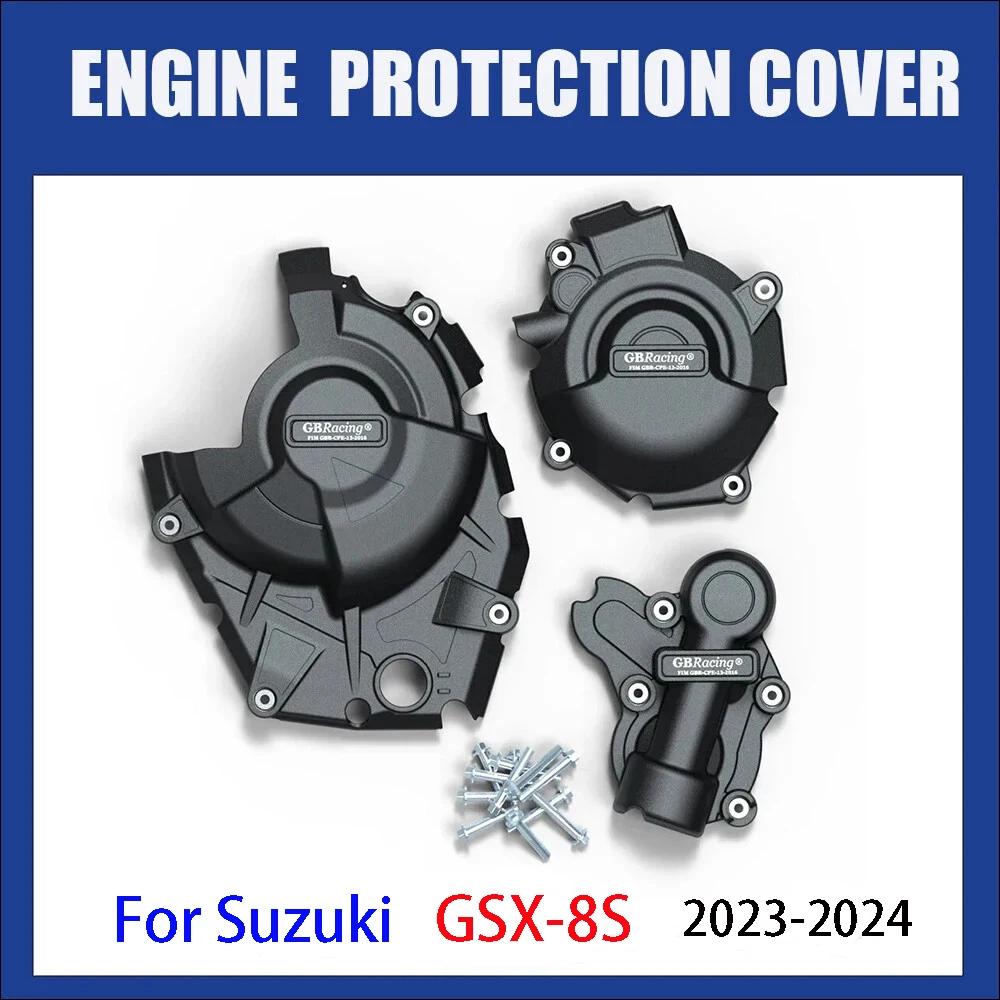 

For Suzuki GSX-8S 2023-2024 GSX-8R 2024 V-STROM 800DE 2023-2024 Engine Protection Cover