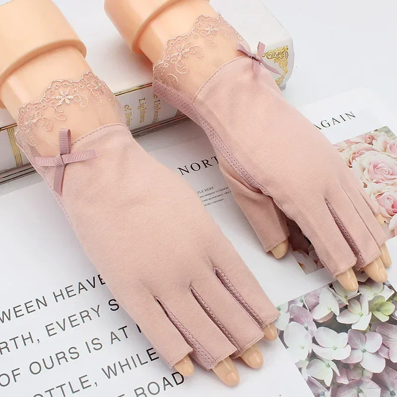 UV 차단 네일 장갑 UV 젤 쉴드 장갑 손가락 없는 매니큐어 네일 아트 도구 LED 램프 네일 건조기 방사선 차단 핸드