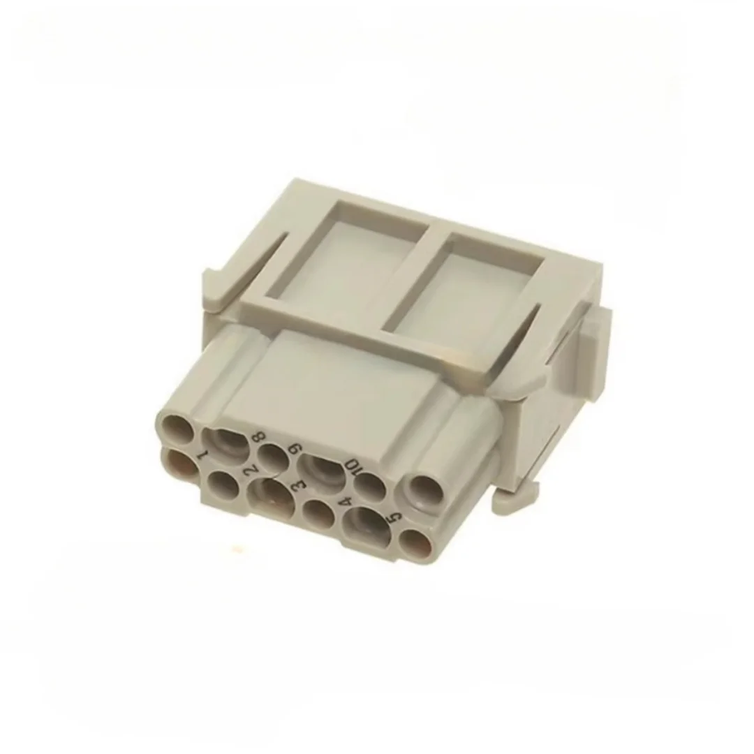 

HARTING 09140123101 Combined Heavy-Duty Han10A 12-Pin Module, Crimp Module