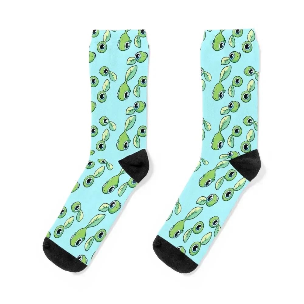 

Tadpoles chibi Socks Novelties floral Women's Socks Men's