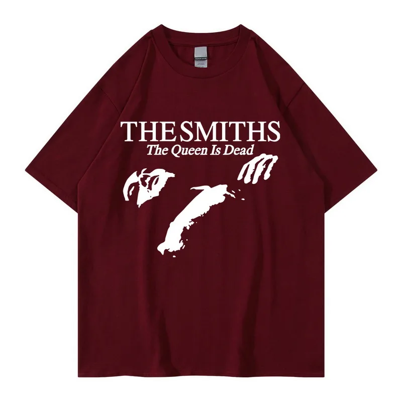 Mannen Katoenen T-shirt Zomer Tops De Smiths \