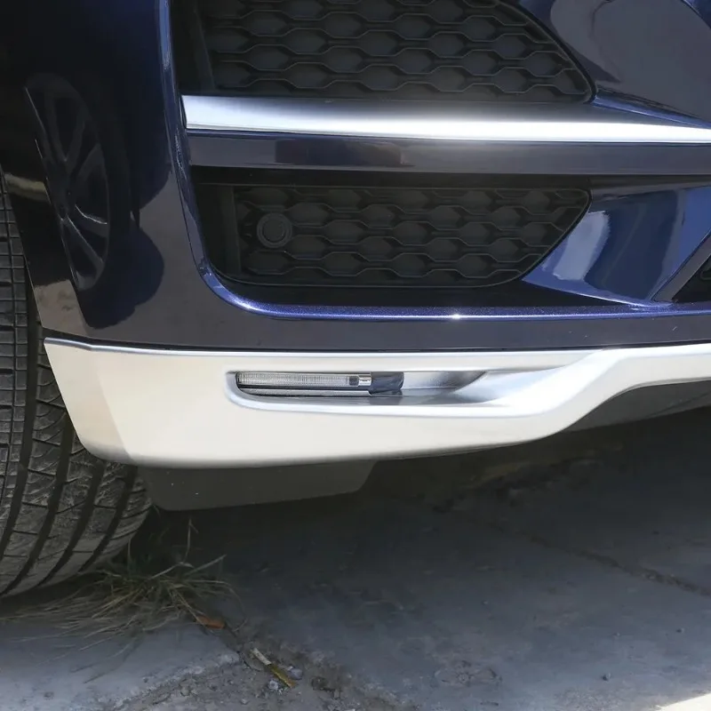 Para Jaguar F-Pace F Pace Prestige Premium 16-18, Cubierta de Parachoques Delantero Cromada ABS, Accesorios para Automóviles
