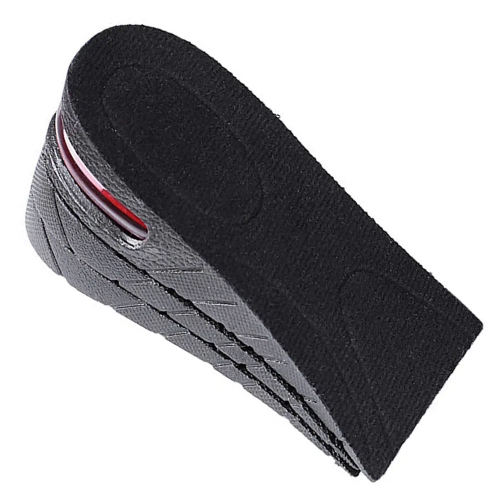 1Pair Invisible Insole for Height Increase Lightweight Portable Ventilated Odorless Shock Absorbing Inserts Fit Most