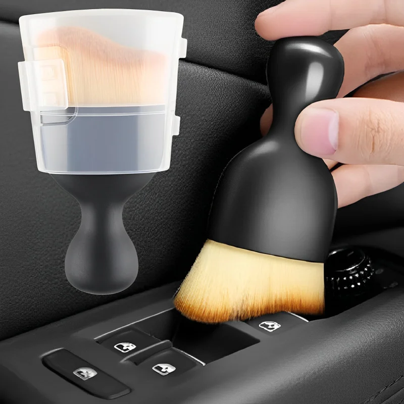 

Car Arc Detail Brush Air Conditioner Outlet Cleaning Brush Car Gap Dust Removal Brush Auto Interior Center Console Cleaning Tool