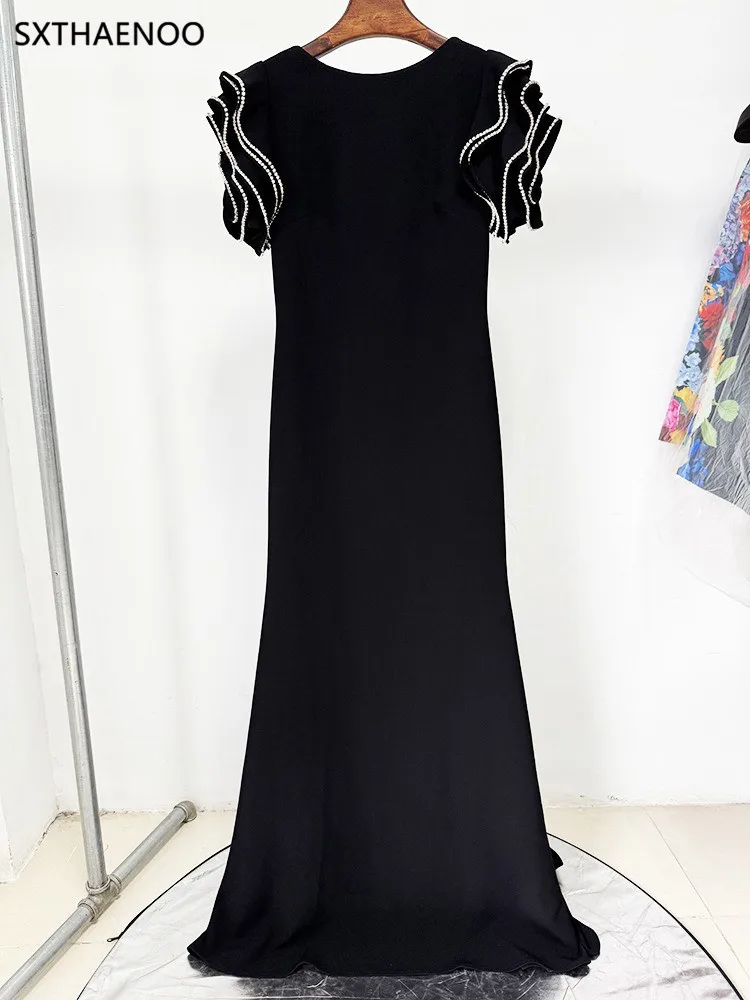 sxthaenoo vestidos para mujer long dress vestido largos evening dress 2025 party summer luxury robes longues woman clothing robe