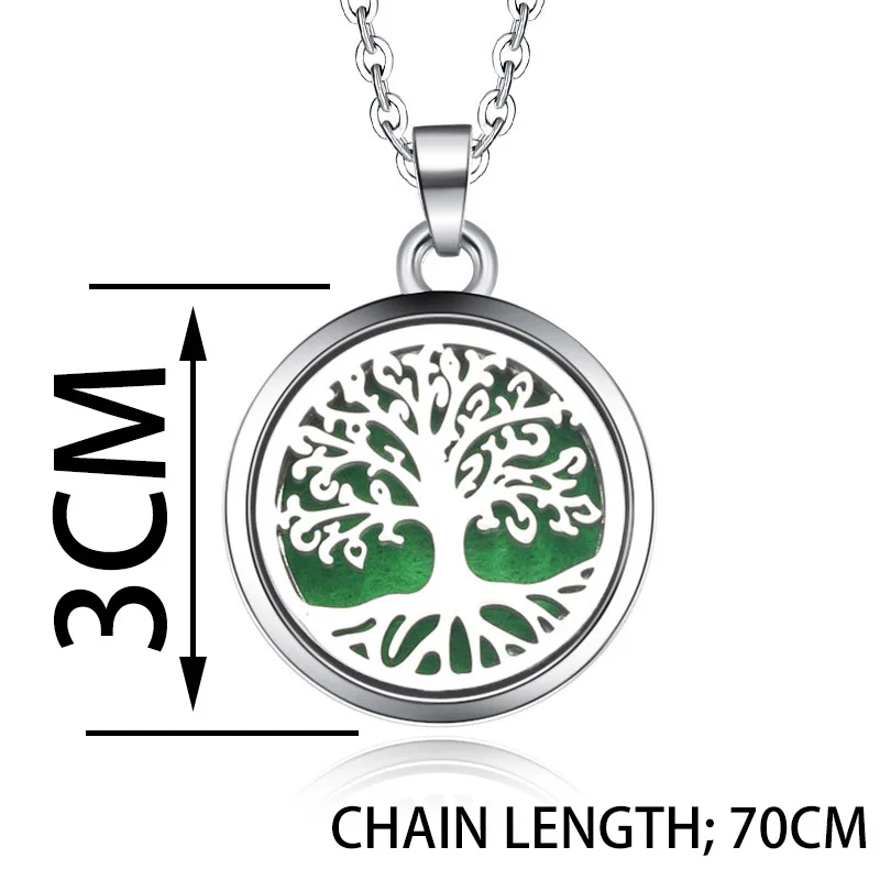 2024 New Aromatherapy Necklace Diffuser Pendant Aroma Jewelry Open Locket Perfume Essential Oil Diffuser Necklace