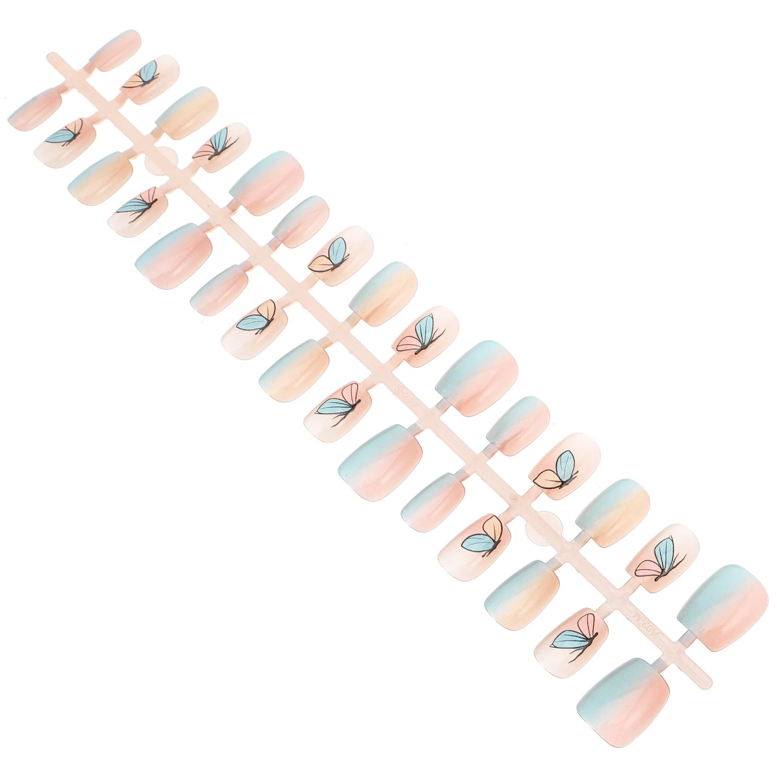 

1Set Cat Eye Fake Nails Press on Nails Full Cover Short Nail Tips Durable Resin Nail Art Display