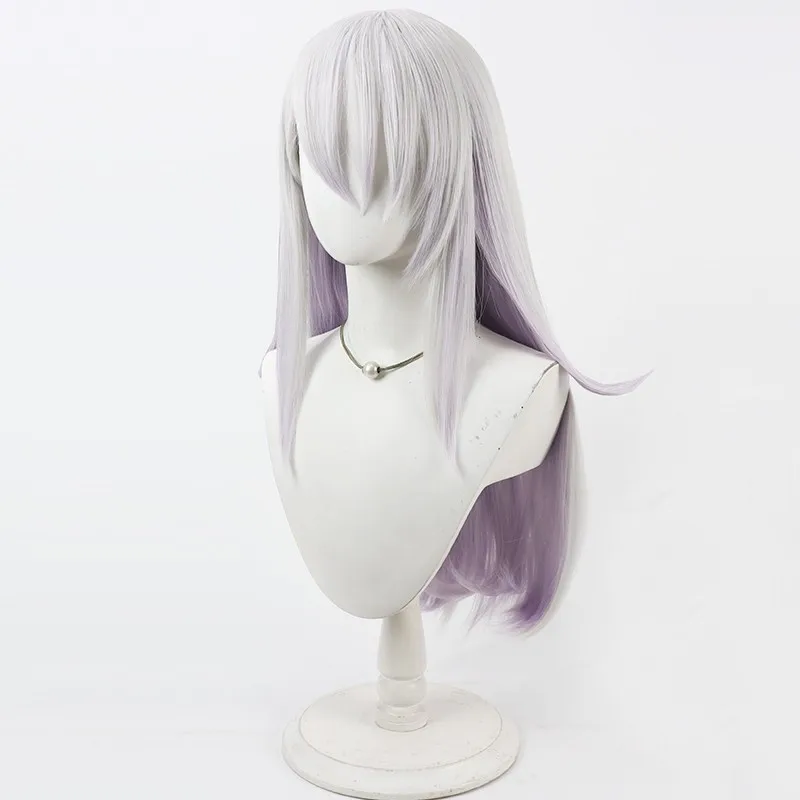 Mignon Sound Voltex Kuranoya Setsuna Cosplay Wig Simulated Scalp Loose Hair Sound Voltex Double Open