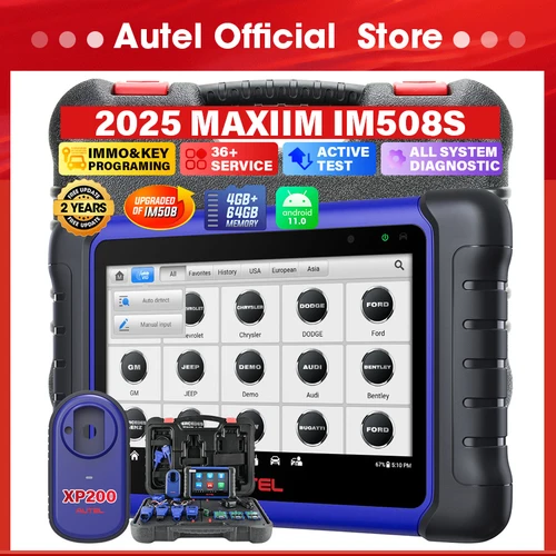 Autel MaxiIM IM508S XP400 PRO OBD2 escáner automotriz IMMO herramientas de diagnóstico de programación clave para todos los coches programador todo en uno