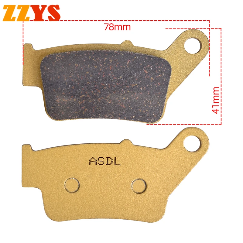 

400cc Motorcycle Accessories Ceramic Brake Pads Disc Tablets For KYMCO Rowing S400 2019-2022 2020 2021 Xciting S 400