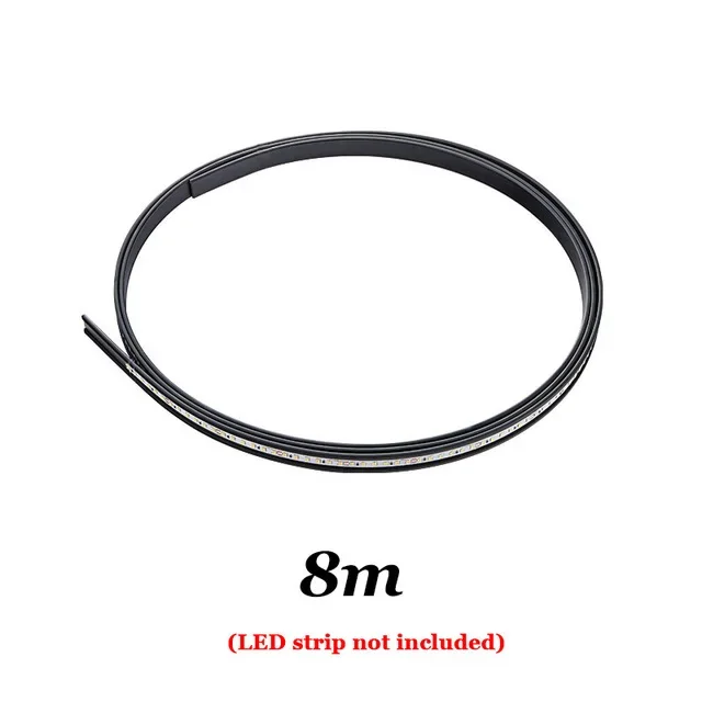 khelse Led Stahl Bar Licht Aluminium Profil für Led Licht Streifen Innen Wohnzimmer Schlafzimmer Decke Wand Diy Dekor Lineare Licht Streifen 10