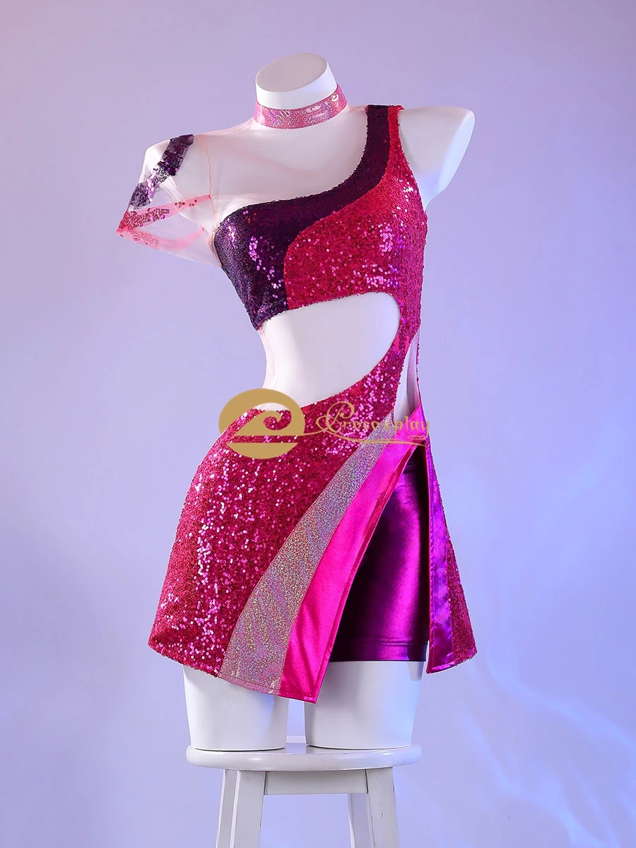 

Musa‌ Cosplay Costume Anime Women Red Ballet Dress Outfit for Halloween Party