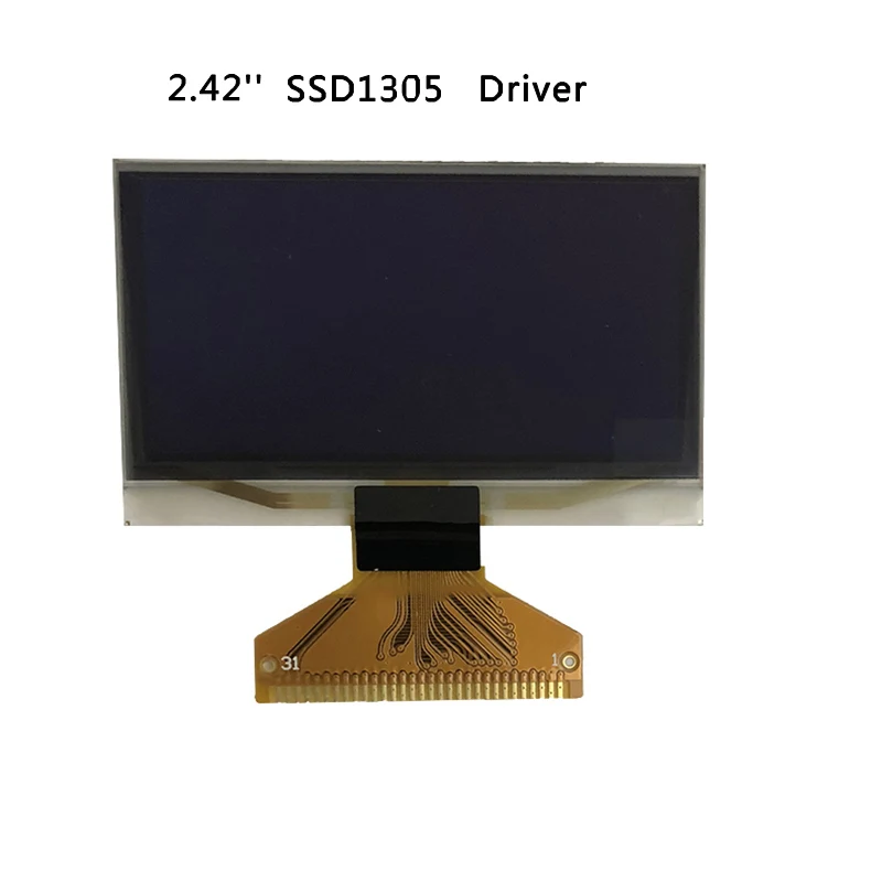 2,4/2,42 дюймовый OLED дисплей 12864 ЖК-экран устройство подсветки 13 в SSD1305 SSD1305Z SPI IIC I2C Промышленное Качество 2,4/2,42 дюймовый OLED дисплей 12864 ЖК-экран устройство подсветки 13 в SSD1305 SSD1305Z SPI IIC I2C Промышленное Качество