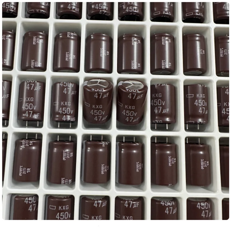 10PCS 450V 4.7UF 47UF 알루미늄 전해 커패시턴스