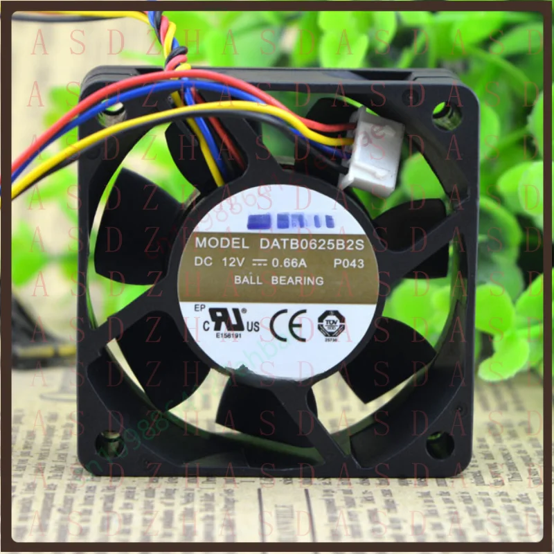Z for AVC DATB0625B2S 6025 12V 0.66A 6cm PWM Gale Violent Cooling Fan