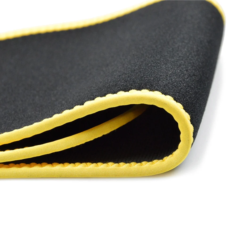 

Waist Trimmer Belt Yellow Slimming Waistband Weight Loss Belly Fat Burning Wrap Fat Burner Waist Support for Workout