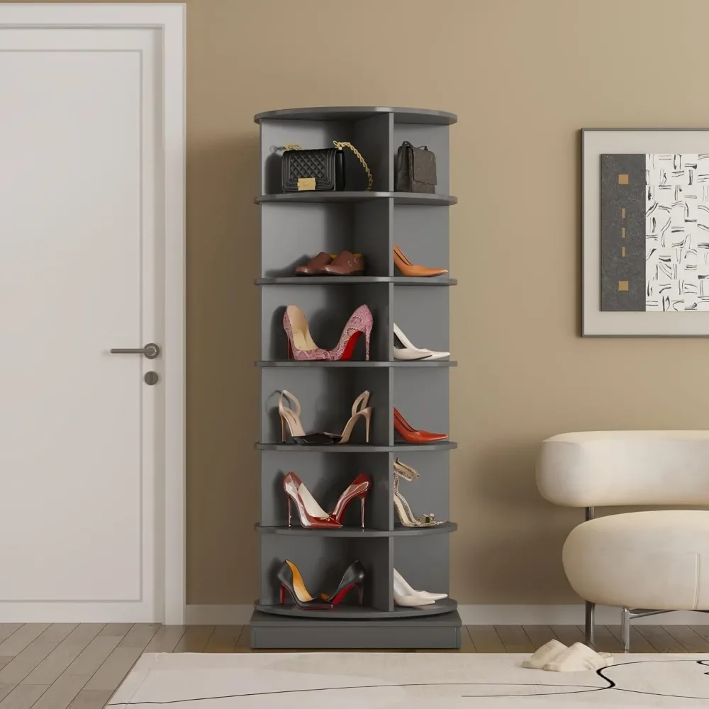 

360 Rotating Shoe Cabinet,Entryway Shoe Cabinet