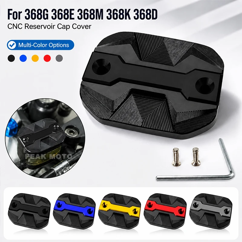 For ZONTES 501G 368G ZT368G ZT501G 2024 2025 2026 Motorcycle Front Brake Clutch Fluid Reservoir Cap Tank Cover Tank Oil Cup Cap
