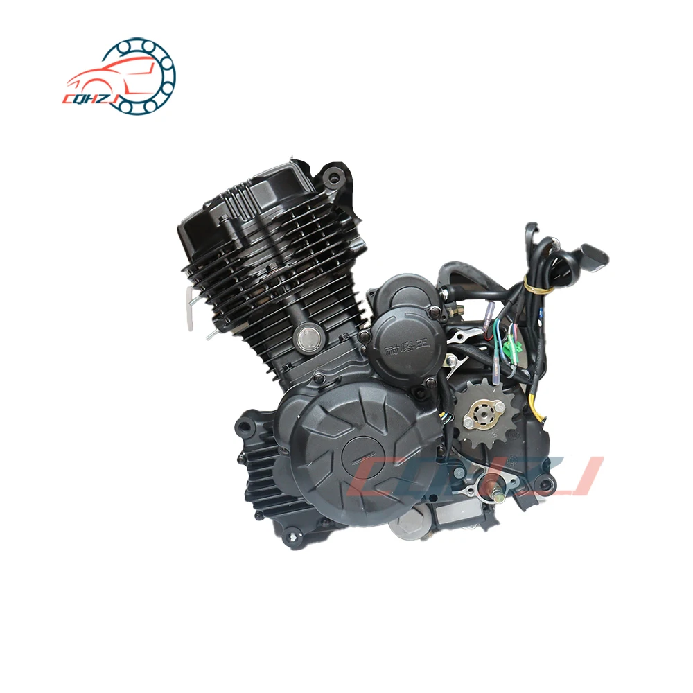 

CQHZJ Wholesale 4-stroke CDI Single Cylinder Balance Shaft Engine 200cc for Zongshen Motorcycle
