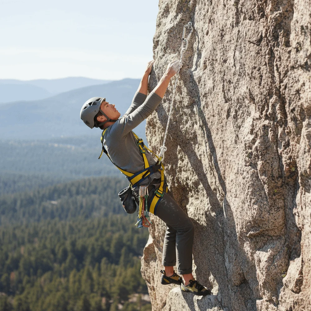 Professional Grade Outdoor Safety Belt Adjustable Quick-Connect Buckle Safety Rope Rope Hook Fall Prevention