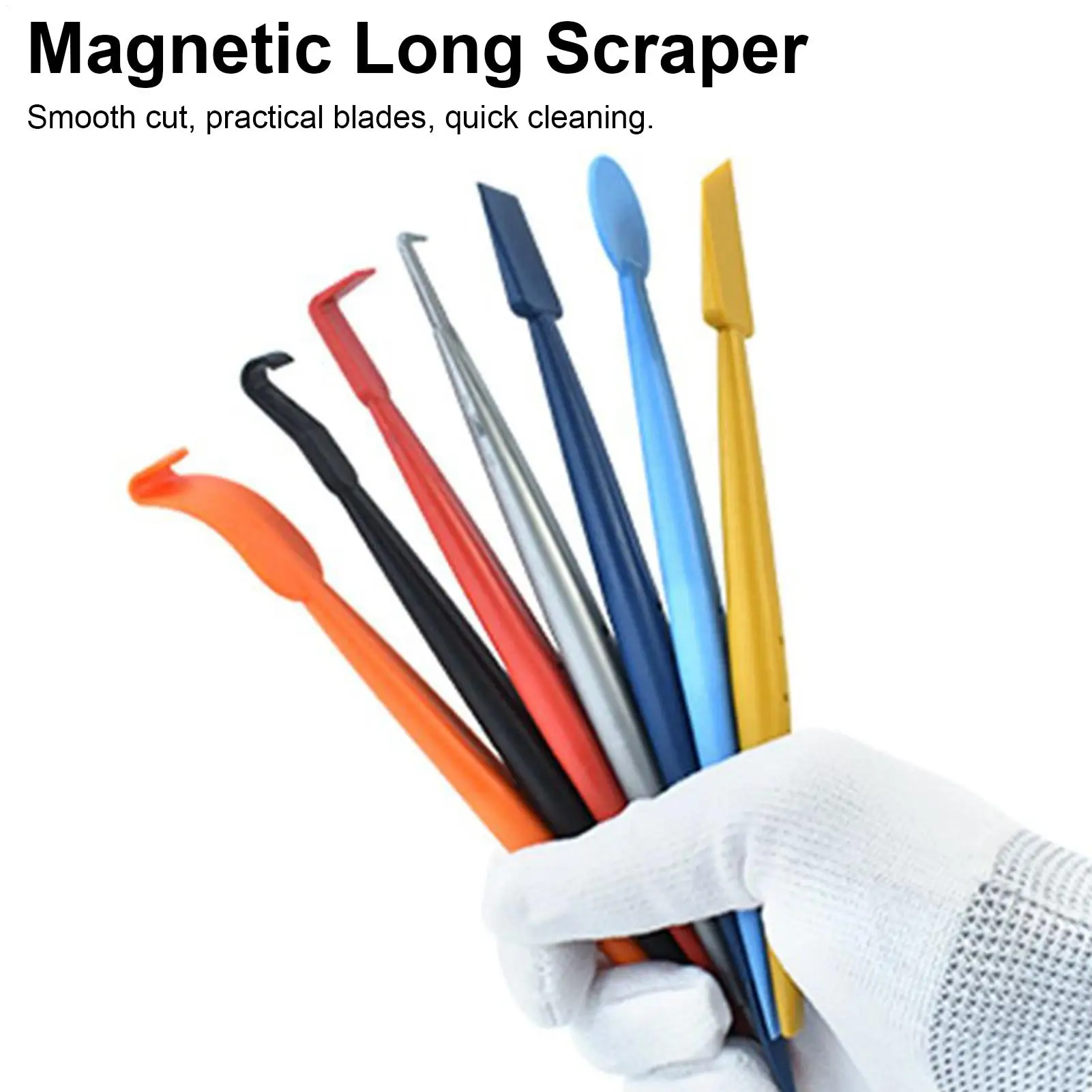Window Tint Tool Set Magnetic Ergonomic Window Tinting Squeegee Set For Car For Beginners Professionals Men Drivers Yard Garage