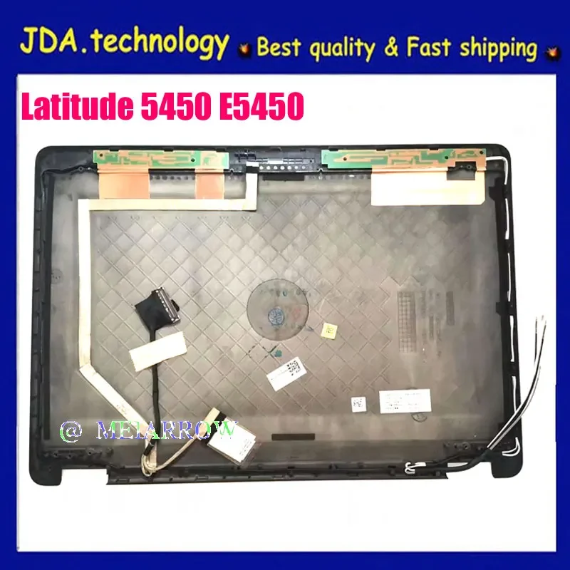 MEIARROW            New/org For Dell Latitude 5450 E5450 LCD Back Cover with Flex screen cable Lid antenna Assembly 08RDWJ 8RDWJ